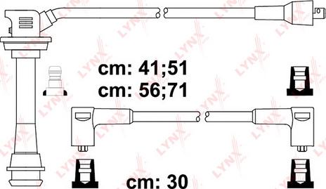 LYNXauto SPC7512 - Set kablova za paljenje www.molydon.hr