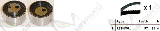 Mabyparts OBK010167 - Komplet zupčastog remena www.molydon.hr