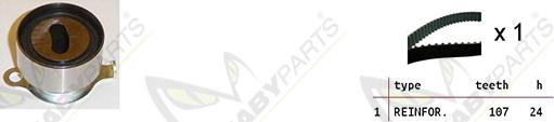 Mabyparts OBK010366 - Komplet zupčastog remena www.molydon.hr