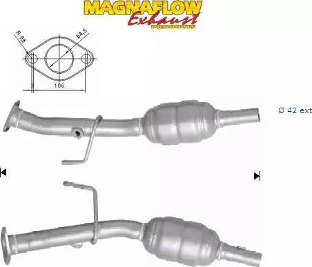 Magnaflow 69502 - Katalizator www.molydon.hr