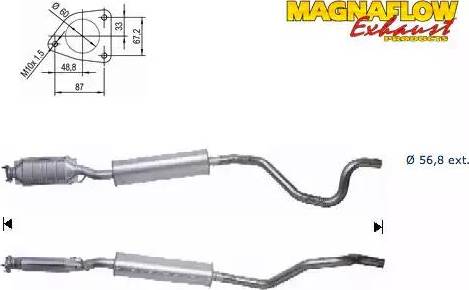 Magnaflow 64501D - Katalizator www.molydon.hr