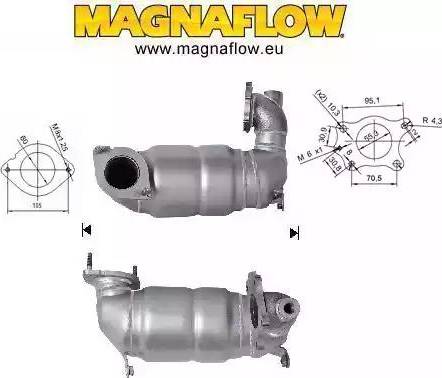 Magnaflow 65605D - Katalizator www.molydon.hr