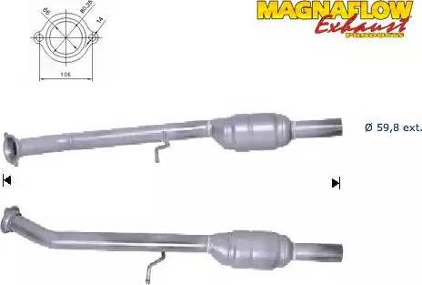 Magnaflow 65002D - Katalizator www.molydon.hr