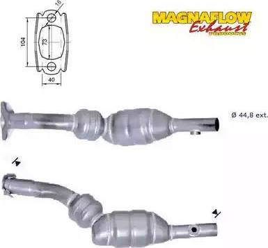 Magnaflow 66302 - Katalizator www.molydon.hr