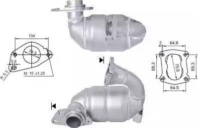 Magnaflow 66314D - Katalizator www.molydon.hr