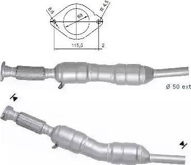 Magnaflow 66313D - Katalizator www.molydon.hr