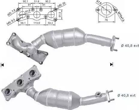 Magnaflow 60617 - Katalizator www.molydon.hr