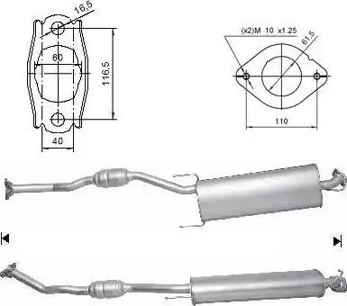 Magnaflow 68014D - Katalizator www.molydon.hr