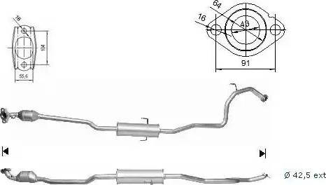 Magnaflow 68017 - Katalizator www.molydon.hr