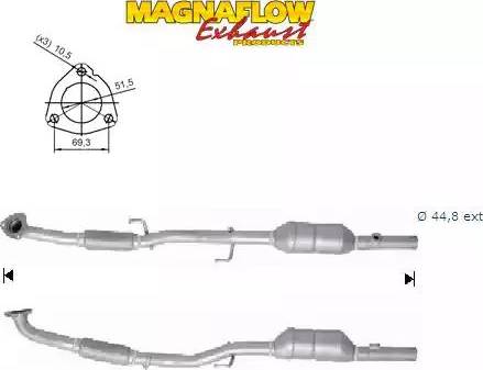 Magnaflow 68813 - Katalizator www.molydon.hr