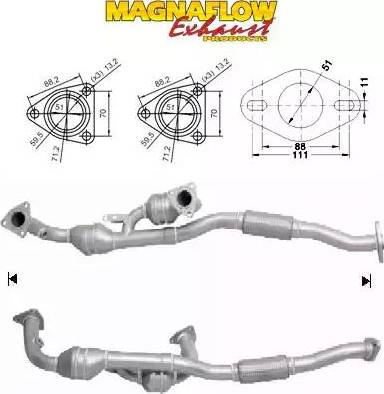 Magnaflow 85617 - Katalizator www.molydon.hr