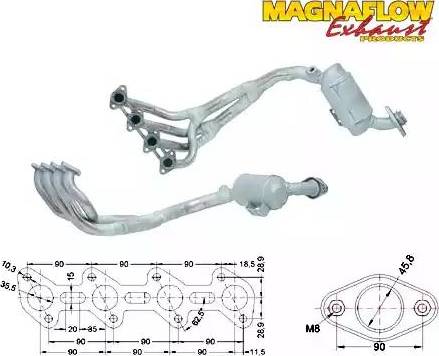 Magnaflow 85032 - Katalizator www.molydon.hr