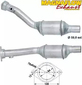 Magnaflow 86052 - Katalizator www.molydon.hr