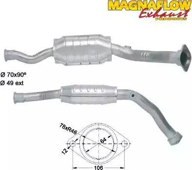 Magnaflow 86016 - Katalizator www.molydon.hr