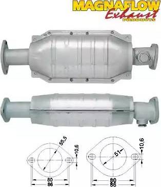 Magnaflow 86308 - Katalizator www.molydon.hr