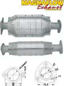 Magnaflow 86710 - Katalizator www.molydon.hr