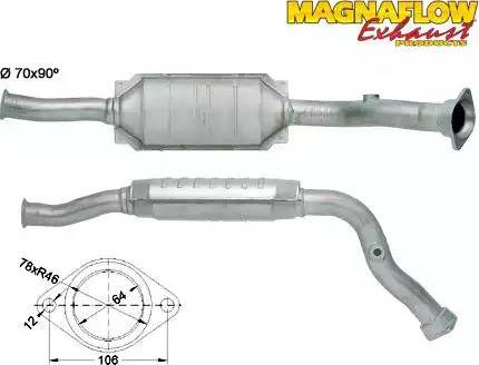 Magnaflow 80924 - Katalizator www.molydon.hr