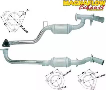 Magnaflow 80222 - Katalizator www.molydon.hr