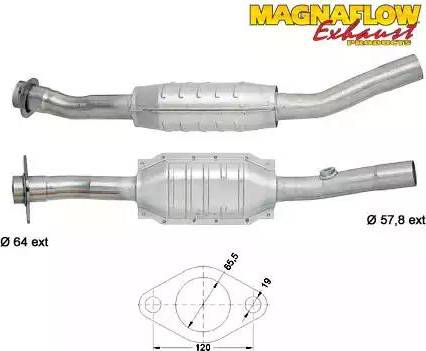 Magnaflow 81604 - Katalizator www.molydon.hr