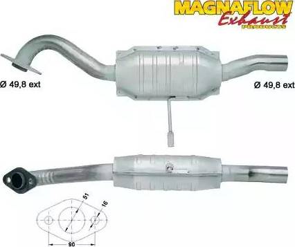 Magnaflow 82540 - Katalizator www.molydon.hr