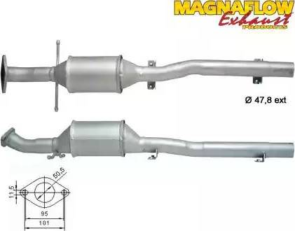 Magnaflow 82556 - Katalizator www.molydon.hr