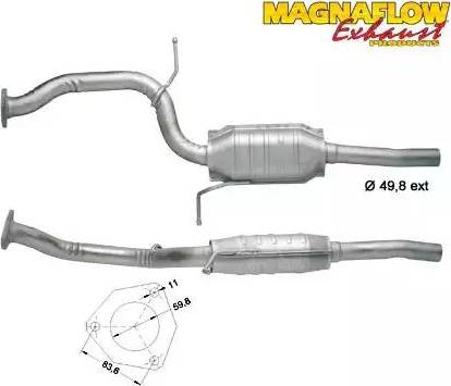 Magnaflow 82560 - Katalizator www.molydon.hr