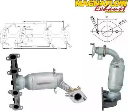 Magnaflow 82561 - Katalizator www.molydon.hr