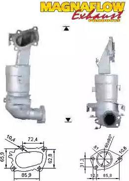 Magnaflow 75602D - Katalizator www.molydon.hr