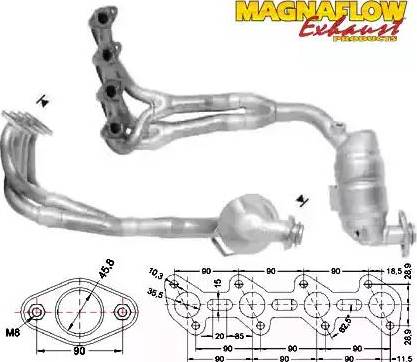 Magnaflow 75002 - Katalizator www.molydon.hr