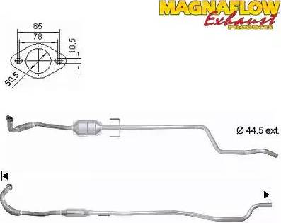 Magnaflow 75832D - Katalizator www.molydon.hr