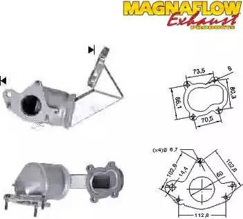 Magnaflow 75820D - Katalizator www.molydon.hr