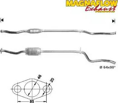 Magnaflow 76026D - Katalizator www.molydon.hr