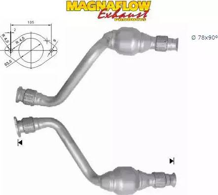 Magnaflow 76358D - Katalizator www.molydon.hr