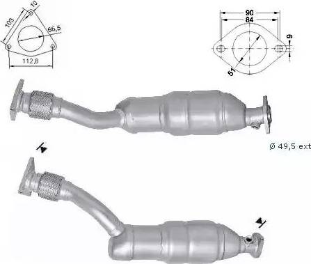 Magnaflow 76363 - Katalizator www.molydon.hr