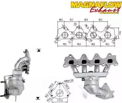 Magnaflow 76333 - Katalizator www.molydon.hr