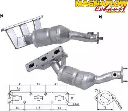 Magnaflow 70615 - Katalizator www.molydon.hr