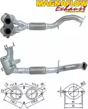 Magnaflow 70005 - Katalizator www.molydon.hr