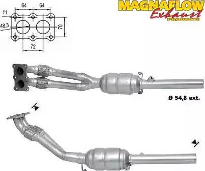 Magnaflow 70210 - Katalizator www.molydon.hr