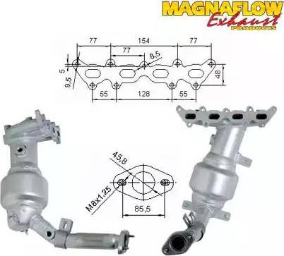 Magnaflow 71808 - Katalizator www.molydon.hr