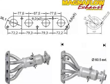 Magnaflow 78025 - Katalizator www.molydon.hr