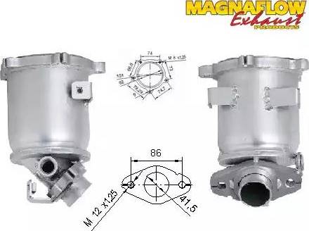 Magnaflow 73402 - Katalizator www.molydon.hr