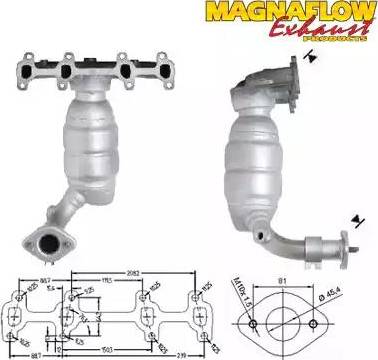 Magnaflow 72508 - Katalizator www.molydon.hr