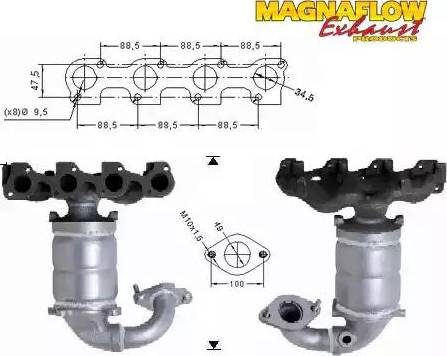 Magnaflow 72527 - Katalizator www.molydon.hr