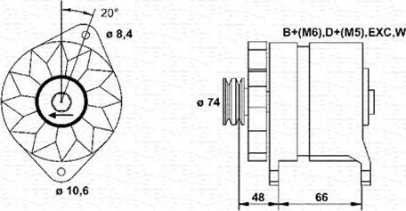 Magneti Marelli 944346129010 - Alternator www.molydon.hr