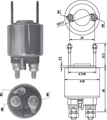 Magneti Marelli 940113050485 - Elektromagnetni Prekidač, starter www.molydon.hr