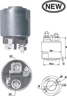 Magneti Marelli 940113050546 - Elektromagnetni Prekidač, starter www.molydon.hr