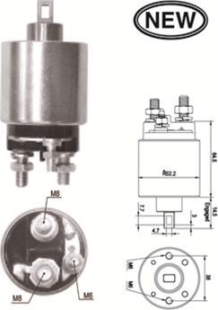 Magneti Marelli 940113050551 - Elektromagnetni Prekidač, starter www.molydon.hr