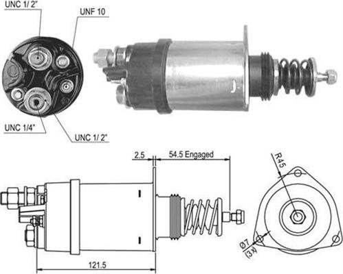 Magneti Marelli 940113050503 - Elektromagnetni Prekidač, starter www.molydon.hr