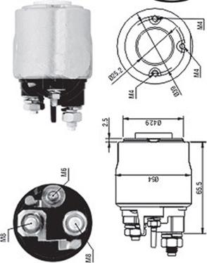 Magneti Marelli 940113050570 - Elektromagnetni Prekidač, starter www.molydon.hr