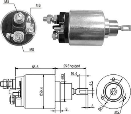 Magneti Marelli 940113050052 - Elektromagnetni Prekidač, starter www.molydon.hr